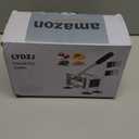 French Fry Cutter Professional Stainless Steel Potato Cutter with 1/2 Inch and 3/8 Inch Blades Commercial French Fries Slicer for Potatoes Carrots Cucumbers