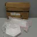 SONGMICS Jewelry Holder, Jewelry Organizer, 3 Tiers and 1 Tray, Jewelry Display Stand with Metal Frame, Necklace Earring Bracelet Holder, for Rings, Jelly Pink and Cloud White UJJS003R01