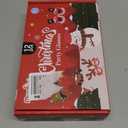 Max Fun 12Pcs Christmas Glasses Glitter Holiday Party Glasses Frames Christmas Decoration Accessories Costume Eyeglasses for Christmas Parties Holiday Favors (One Size Fits All)