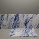 Abstract Wall Art Bedroom Wall Dcor 3 Piece Blue Beach Ocean Picture Coastal Theme Nautical Sea Wave Canvas Prints on Canvas Seascape Modern Artwork for Home Living Room Office - 16"x24"x3 Panel