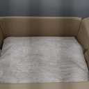 RUGSREAL Living Room Area Rug 9x12 Machine Washable Rug Non-Slip Stain Resistant Modern Abstract Bedroom Rug Contemporary Throw Floor Carpet for Dining Room Solid Area Rug for Home Office, Beige