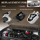 Engine Motor Mount & Trans Mount Replacement for 2013 2014 2015 2016 2017 Ford Fusion 2.0L Turbo; 2013 2014 2015 2016 Lincoln MKZ 2.0L Turbo, Engine Mount Set of 3 Replaces OE# A5606 DP5Z6068A
