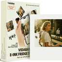 NFC-Enabled E-Ink Digital Photo Frame with Magnetic Back, Instant Photo Style Display, Wireless Smart Picture Frame for Fridge, Phone-Controlled Acrylic Memo Board for Part Travel Home & Gifts