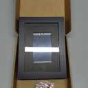 Sports Card Display Frame,Baseball Card Display Case,Trading Card Display Case , Baseball Card Display Case Wall Mount,Frame for Basketball Football Hockey Cards, Black Standard (1 Card )
