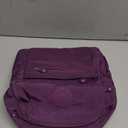 Mini Nylon Women Backpacks,11L Small Ladies backpacks Casual Lightweight Women Shopping Travel Daypack (Purple)