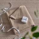 Bedsure Gentlesoft 100% Cotton Blanket King Size for Bed - Cooling Breathable and Soft for Summer, Thick Cozy Waffle Weave Blanket Gifts for Women, Light Brown, 104x90 inches