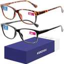 K KENZHOU Blue Light Glasses for Woman Men Bluelight Blocking Glasses for Computer Gaming Phones,Anti Eye Strain & UV Glare