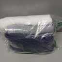 Termichy Baby Lounger Covers Muslin: Soft and Breathable Slipcover for Snuggle Me Lounger - Machine Washable & Zipper-Free for Safe Daily Use, Navy & Blue for Boys