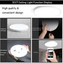 4Pack 3800lm LED Flush Mount Ceiling Light,Slim 14.5inch Ceiling Light