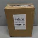 JoyServe Clear Mini Plastic Bowls - (Bulk 100 Pack) 6 Oz Disposable Premium Hard Plastic Dessert Bowls for Serving, Weddings, Catering, Parties, Salsa, Home or Event Party Supplies