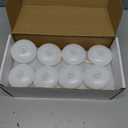 Homemory 24 Pack 3 Flameless Led Floating Candles, 200 Hour White Battery Operate Waterproof Tealights for Cylinder Vases, Centerpieces at Wedding Decor, Party, Pool