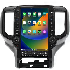 13.6 Inch Android 12 Car Radio for Dodge Ram 2019 2020 2021 2022 2023 Truck Stereo Replacement Multimedia Player GPS Navigation Carplay WiFi Bluetooth 1080P Touch Screen Head Unit