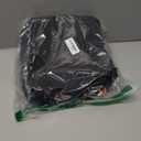 Tactical Toiletry Travel Bag for Men, Hanging Dopp Kit Hygiene Bag Shower Organizer with Hook for Toiletries and Shaving Care, Black (Empty Bag)