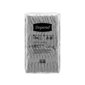 Depend Fresh Protection Adult Diapers, Incontinence Underwear for Men, Disposable, Maximum, ExtraExtraLarge, Grey,