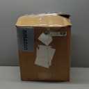 Furhaven Orthopedic Dog Bed for Large Dogs w/ Removable Bolsters & Washable Cover, For Dogs Up to 95 lbs - Two-Tone Plush Faux Fur & Suede L Shaped Chaise - Stone Gray, Jumbo/XL