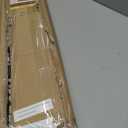 UNISHADES Cordless Bamboo Roman Shades for Windows, Blinds Size (34" W 64" H) Colour (Highfield Teak)