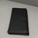 6400 Fireproof and Waterproof Money Bags 2pcs with Zipper,11''x6.3'' Fireproof Cash Bag with Zipper,Fireproof Wallet Envelope Safe Pouch Fireproof Bags for Cash Passports Keys Jewellery(Black)