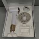 Tideway Hair Dryer, Blow Dryer with Diffuser, Ionic Professional High-Speed 1500W Low-Noise, 110,000 RPM Brushless Motor, Fast Drying, Travel Compact for Women & Men (Gold)