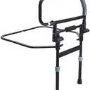 Sangohe Safety Bed Rail for Elderly - Heavy Duty Bed Rail for Senior & Elderly and People Falling Out of Bed - Foldable Bed Assist Handle - 504E