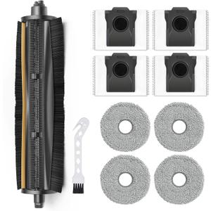 10Pcs TriCut-Brush for Dreame L40 Ultra, Gen2/ X40 Ultra/X30 Ultra/L30 Ultra/L10s Ultra/L20 Ultra/L10s Pro Ultra/L40s Ultra CE,AE for MOVA P10 Ultra/P10 Pro Ultra/P50 Pro Ultra Accessories Kit