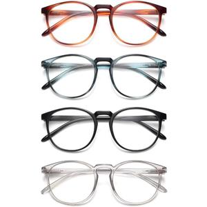 IBOANN Blue Light Glasses for Woman/Men, Fashion Blue Light Glasses Men, Fake Glasses Help Reduce Screen Fatigue (C1 Orange & Blue & Black & Transparent Grey) IBOANN Blue Light Glasses for Woman/Men, Fashion Blue Light Glasses Men, Fake Glasses Help Reduce Screen Fatigue (C1 Orange & Blue & Black & Transparent Grey)