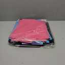 Extra Capacity Plastic Hanging File Folders,12 Pack Reinforced Expanding Hang Folder Letter Size, Accordian Pocket, Heavy Duty 2 Inch Expansion, Hanging Folder Organizer for Office Home, Assorted Colors