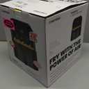 6 Qt. Black Air Fryer with Digital Touch Control