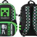 Bioworld Minecraft Alpha Creeper 16" Sports Backpack and Gym Bag