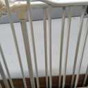 Toddleroo by North States - Deluxe Dcor Safety Gate: Hardware Mounted Extra Wide Metal Baby Gate - Adjustable Child Gate - 38.3 to 72 Inches Wide - 30 Inches Tall - Warm White