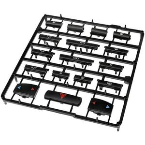 Dorman 76833 HVAC Control Button Kit Compatible with Select Saab Models