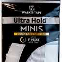 Ultra Hold Mini Tabs - Durable Double Sided Hair Wig Tape - Long Lasting Water & Heat Resistant - 72 Tabs per Pack