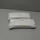 2 x Dog Goggles UV400 Protection,Ski Goggles for Large Breeds with Adjustable Strap, Dog Sunglasses with Comfort-Focused Frameless Design - UV-Resistant/Windproof/Snowproof for Running,Cycling (Sliver) (Medium, Silver)