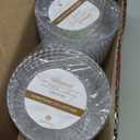Exquisite Clear Plastic Bowls Disposable - 16 Oz - 20 Count - Disposable Soup Bowls - Great for Weddings Parties And Formal Occasions (5.25 inches (diameter) x 2 inches (height))
