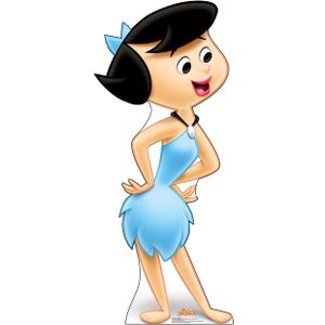Cardboard People Betty Rubble Life Size Cardboard Cutout Standup - Hanna-Barbera The Flintstones