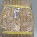 Twisted Manila Rope 3/4 in x 50 ft Natural Jute Ropes Thick Hemp Rope for Railing Docks Tug of War Decorating Crafts Nautical Landscaping Swing Hammock