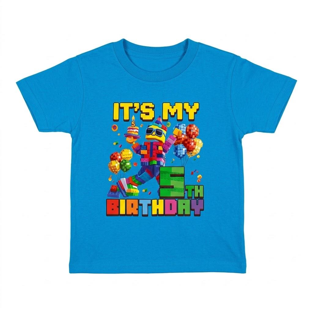 5Th Birthday Shirt Size 5