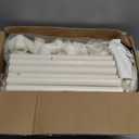 puheca Large Stuffed Animal Storage Organizer, Creative PVC Stuffed Animals Storage Zoo Cage, Vertical Space Saving Large Capacity Plush Toy Zoo Holder for Kidroom Playroom-White