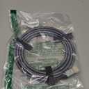 Highwings 80Gbps Displayport Cable 2.1 6.6FT, 16K@60Hz, 8K@120Hz, 4K@240Hz, DP 2.1 Cable 16K Braided Cord, Compatible with HDR10 DSC 1.2a, G-Sync FreeSync Gaming PC, Gaming Monitor 5090, AMD 7900XTX