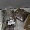 mizii 2 Strands Artificial Vines Ivy Garland 74" Fake Vine with Silk Green Leaves Faux Hanging Plants Greenery Decoration for Bedroom Home Wall Party Wedding Arch Apartment Room Decor (Purple Green)