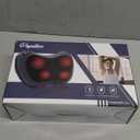 Papillon Neck Massager,Shiatsu Electric Back Massager with Heat,Neck Back Pain Relief Gifts for Mom/Dad/Women/Men,Deep Tissue Kneading Massage Pillow for Shoulder,Legs,Foot,Body Muscle Fatigue Relief (Cyan Blue)