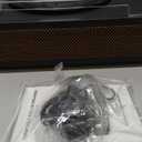 Vinyl Record Player with Speakers Vintage Turntable for Vinyls Records Belt-Driven Turn Table Support 3-Speed, Wireless Playback, Headphone, AUX-in, RCA Line LP Phonograph for Sound Enjoyment Black