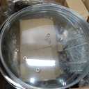 Chafing Dish Buffet Set 4 Pack, 5QT Gold Round Chafing Dishes for Buffet, High Grade Chafers and Buffet Warmers Sets with Glass Lid, Rolled-Edge Food Warmers for Parties, Weddings, Catering
