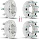 OCPTY 5x5.5 to 8x6.5 Wheel Adapters for 1500 2 inch 14x1.5 Studs 108mm Hub Bore Forged Hub Centric Wheel Adapters 5 lug 4PCS