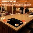 Stove Top Protector for Whirlpool Gas Stove 4 Burner - Compatible with WFG320M0BS WFG320M0BB WFG320M0BW WFG320M0MW WFG320M0MS, Reusable Stove Cover Liners & Splatter Guard