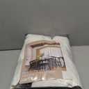 Linen Curtains 108 Inches Long Pinch Pleated for Living Room 2 Panels Set Cream Ivory Natural Pleat Drapes Back Tab Semi Sheer Neutral Boho Ceiling to Floor 108 Inch Curtains for Bedroom Window 9 FT