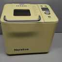 Neretva 20-IN-1 Bread Maker, Dual Heater 2LB Bread Machine All Metal & Non-stick Ceramic Pan Bread Makers Machine Compact for Gluten Free/Dough Maker/Dried Meat Floss/Jam/Yogurt, Bread maker Recipe-Yellow