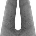 Swemos Travel Pillow, Car Pillow for Kids & Adults - Ergonomic Travel Pillows Sleeping Aid for Neck & Body Support, Car Travel Essentials Pillow on Road Trips-Gray