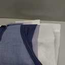 Yakamok Blue and Greyish White Ombre Curtains, Room Darkening Gradient Color Curtains for Bedroom, Light Blocking Thermal Insulated Window Drapes for Living Room(2 Panels, 52x84 Inch)