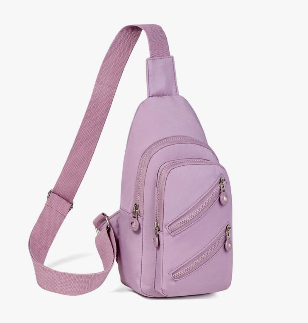 Small Sling Backpack Crossbody Sling Bag, Chest Bag Daypack Fanny Pack Cross Body Bag for Outdoors Hiking Traveling