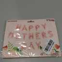 Rose Gold Happy Mothers Day Balloons,16 Inch Mother's Day Balloons Rose Gold Heart Ballons for Mothers Day Party Decorations for Hotel Bedroom Office Classroom Indoor